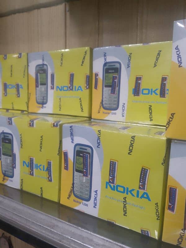 Nokia 1208 orignal pta prove box pack 1