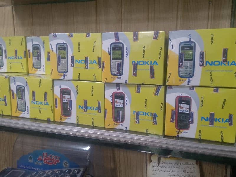 Nokia 1208 pta prove orignal box pack 1