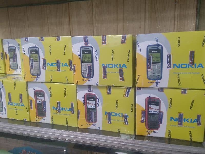 Nokia 1208 pta prove orignal box pack 2