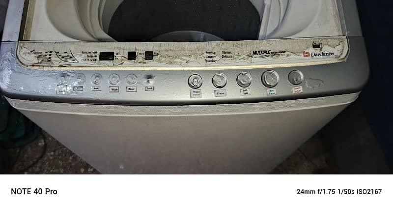 Dawlance fully atomatic washing machine with dryer 0