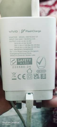 80w original charger vivo v29 ka