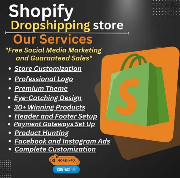 Shopify Store development and Customized in 3999 0