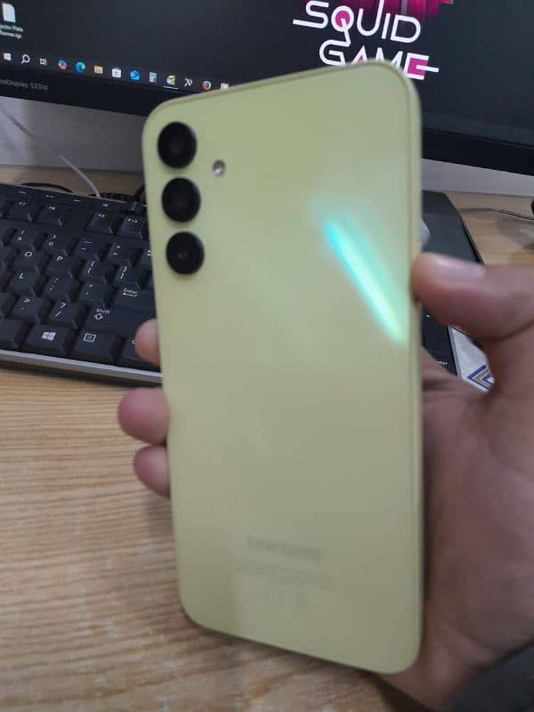 Samsung A15 Yellow 2