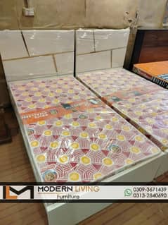 Modern 2 Single beds Best quality in your choice colours