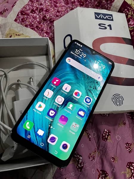 Vivo S1 256gb With Box and charger 2