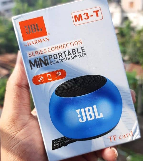 JBL M3T Mini Bluetooth Portable Speaker with TFT Card slot Option 5