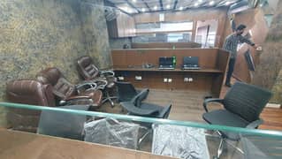 Fully Furnished Office Area 780 Square Feet Office Available For Rent Real Pictures In Gulberg 3 Lahore