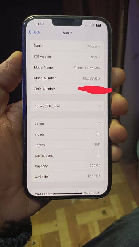 Iphone 13pro max 256gb Jv Non pta complete box 4