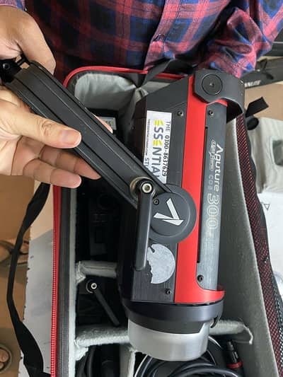 Aputure 300 D light for video production