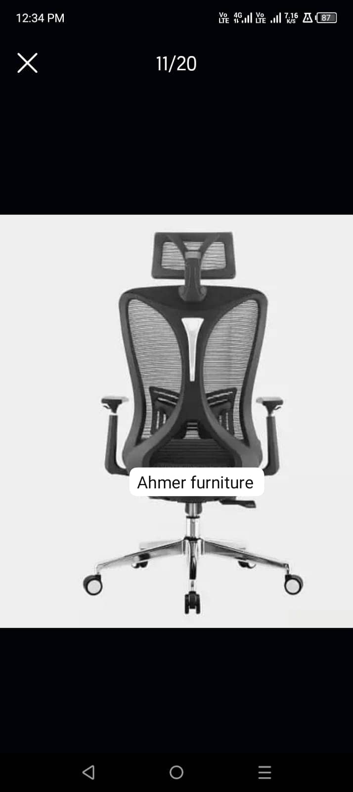 Revolving chair / Office chair / Computer Chair/ Executive Chair 8