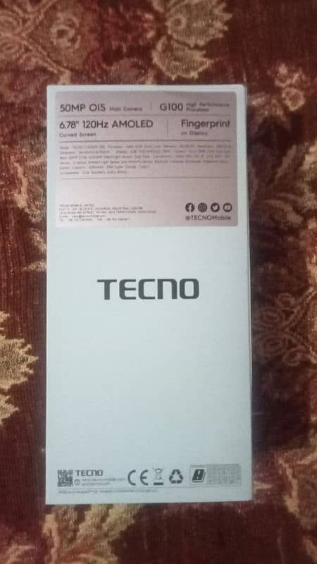 Techno camon 30s just open not used 0