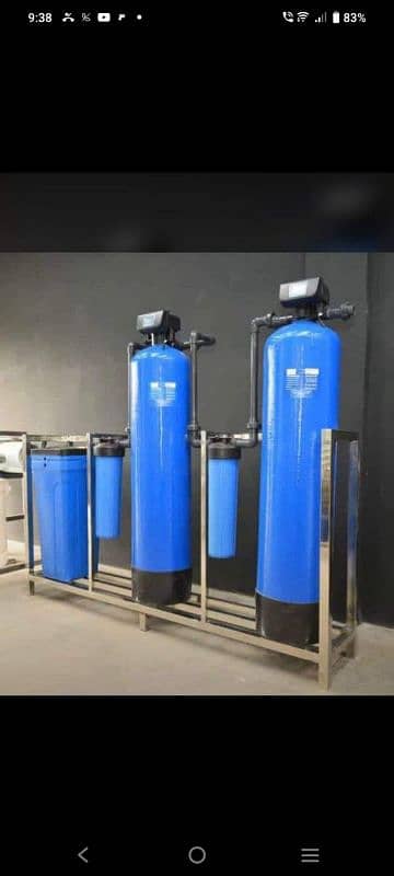 Ro plant. water softner plant. UF plant 1