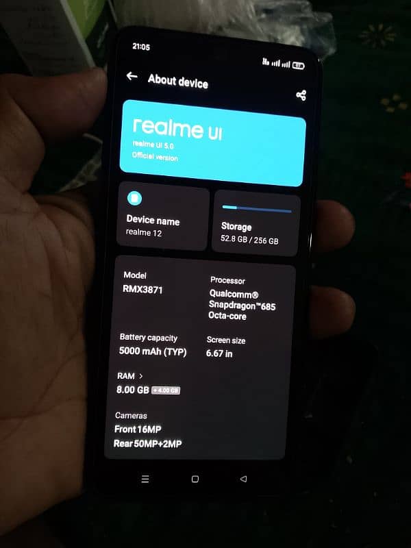 REALME 12 -8+4/256 3