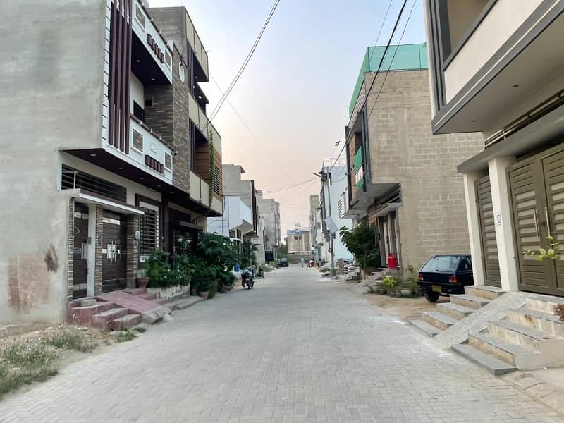 This Is Your Chance To Buy Prime Location Residential Plot In Sector 25-A - Punjabi Saudagar Multi Purpose Society Karachi 5