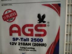 AGS Sp-Tall 2500 12V 210AH (20HR)