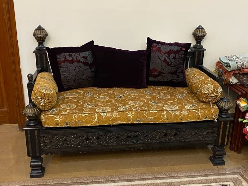 original chiniot wood sofa set 0