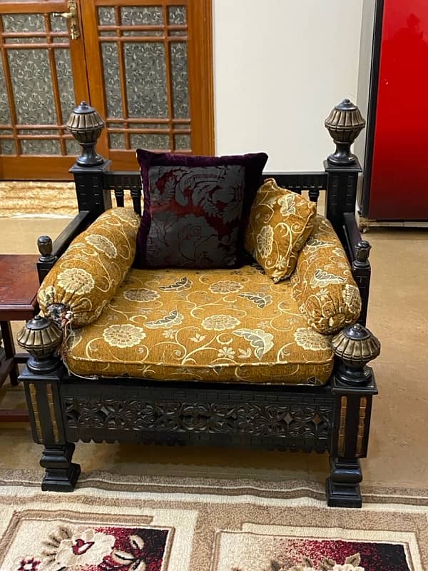 original chiniot wood sofa set 1