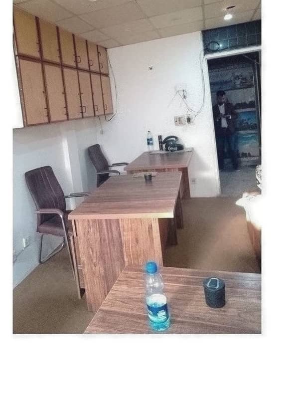 Fully Furnished Area 230 Square Feet Office Available For Rent Real Pictures In Main Boulevard Road G 1