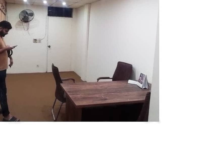 Fully Furnished Area 230 Square Feet Office Available For Rent Real Pictures In Main Boulevard Road G 2