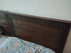 Single Beds (02) along with mattress 5 inch