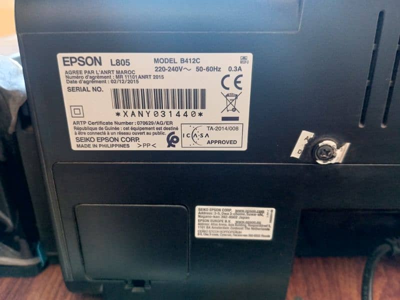 epson l805 mint condition for sale 3