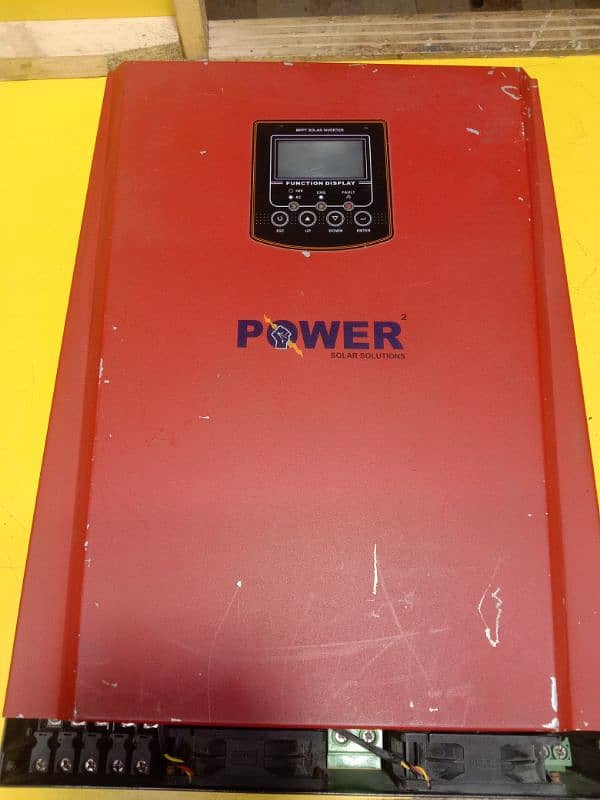 power soler inverter 3.2 PV 4000 without bettrey running with bettrey 3