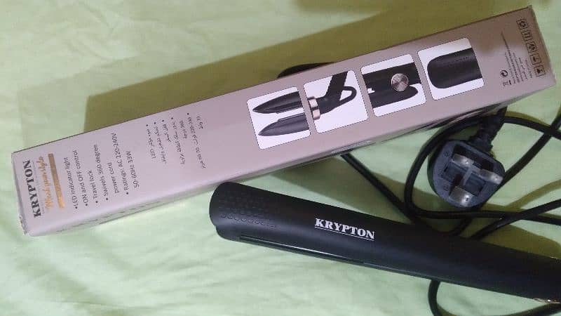 krypton hair straightner 5