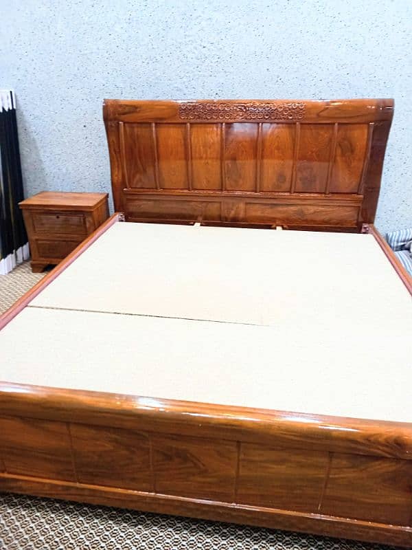 New Bed Set Solid wood best for jahez 1