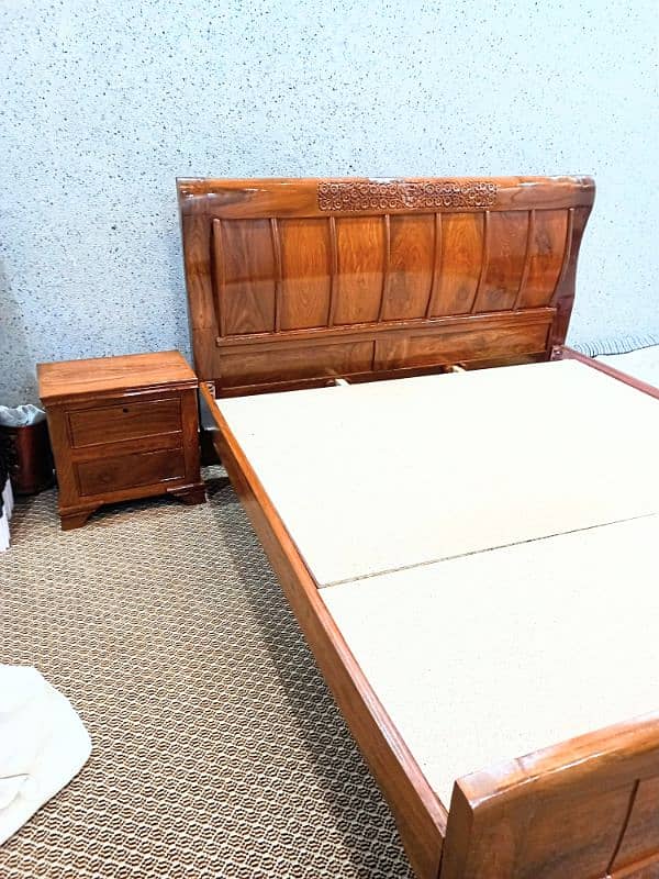 New Bed Set Solid wood best for jahez 4