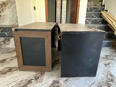 Executive Office Table Pair for Sale Slightly Used