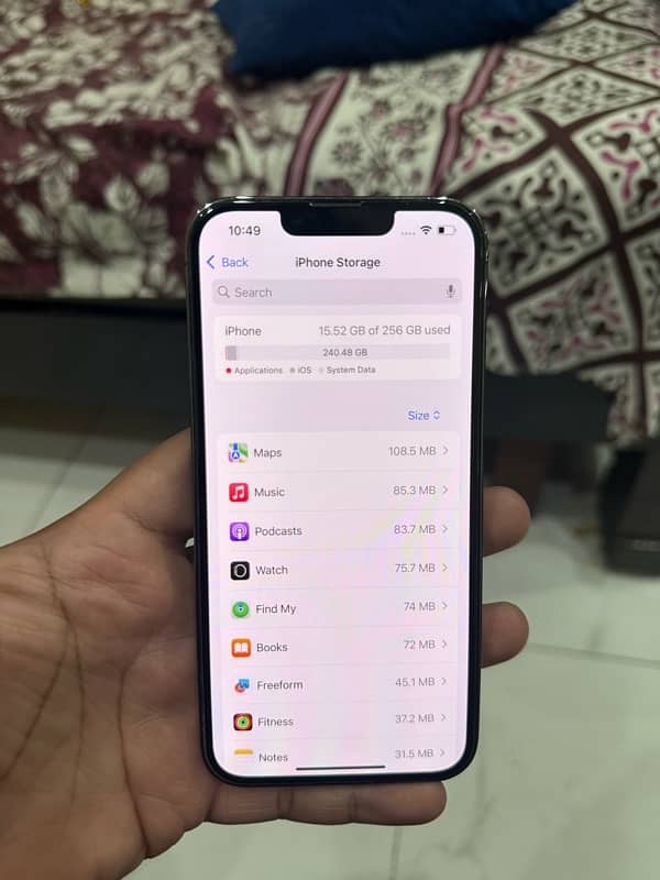 iphone 13 pro 256gb pta approved 5