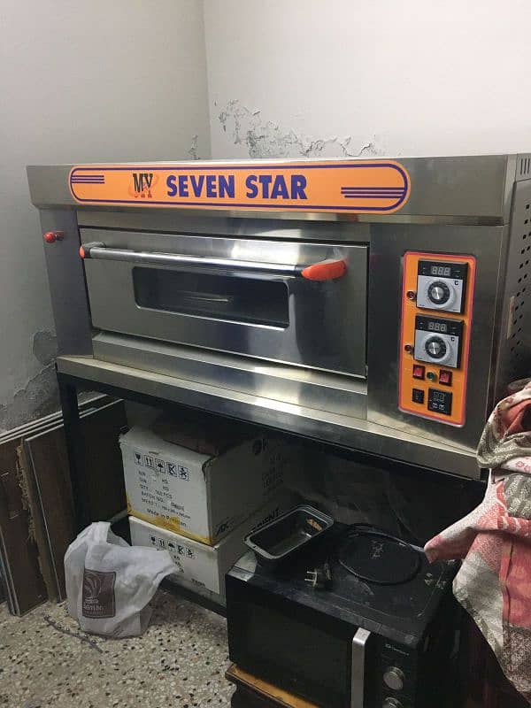 Gas oven for 3