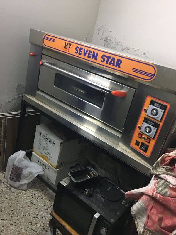 Gas oven for 7