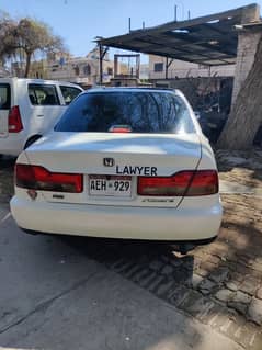 Honda Accord cf3 2001, white color 132000km