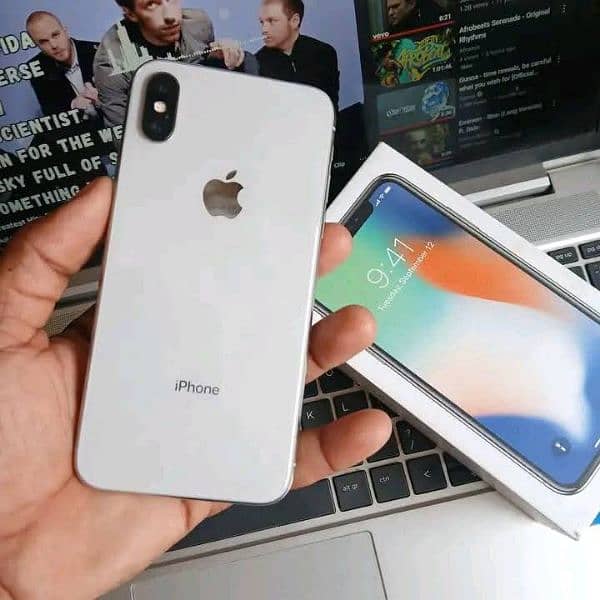 iPhone x 256 GB my WhatsApp number 03411594804 0