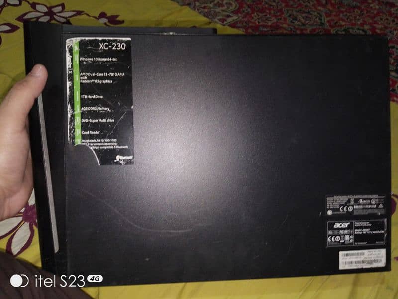 Acer core E1-7010 CPU 0