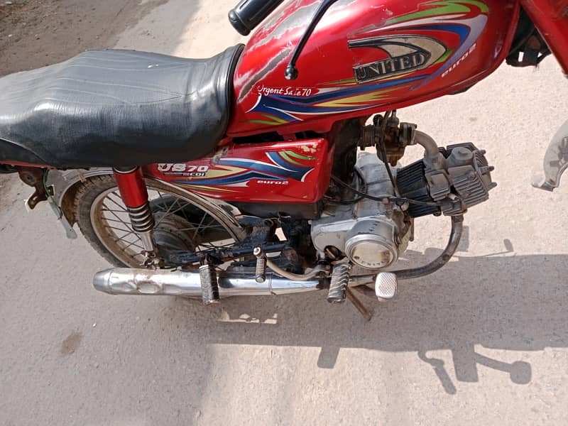 united 70 cc 03214099538 bike for sale condition ap ky samny hai 6