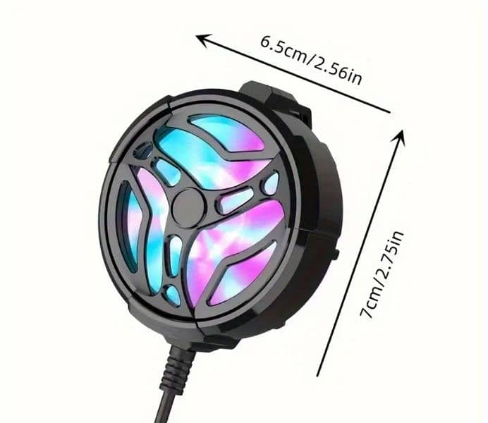 Portable USB-Powered Cell Phone Cooling Fan 4