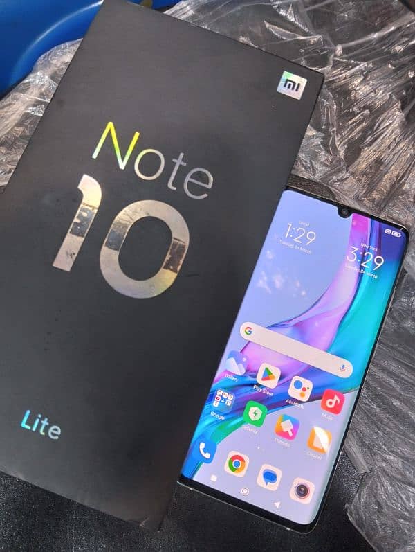 Mi Note 10 lite 8GB 128GB with box 1