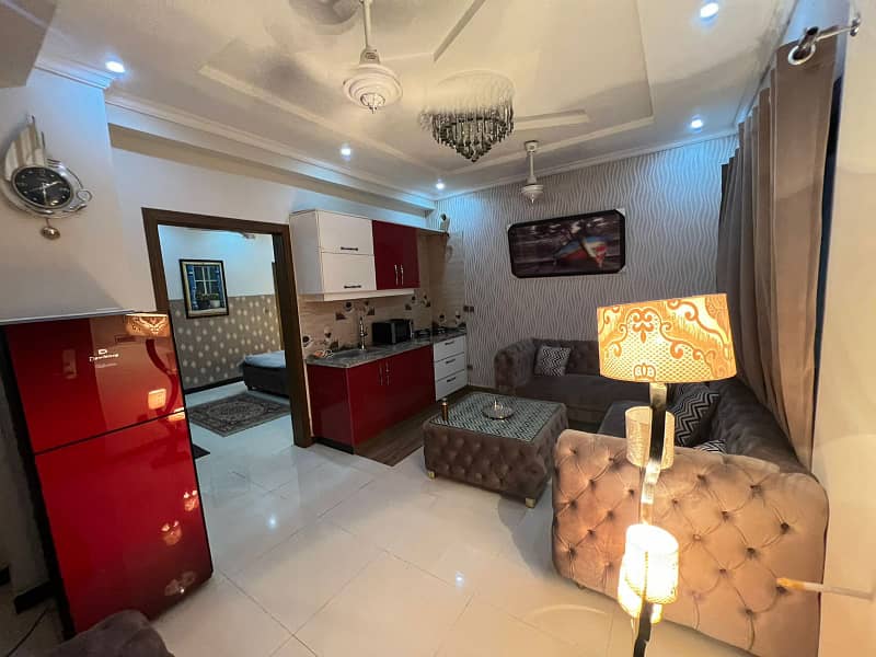 E11 daily basis furnished flat available for rent 5