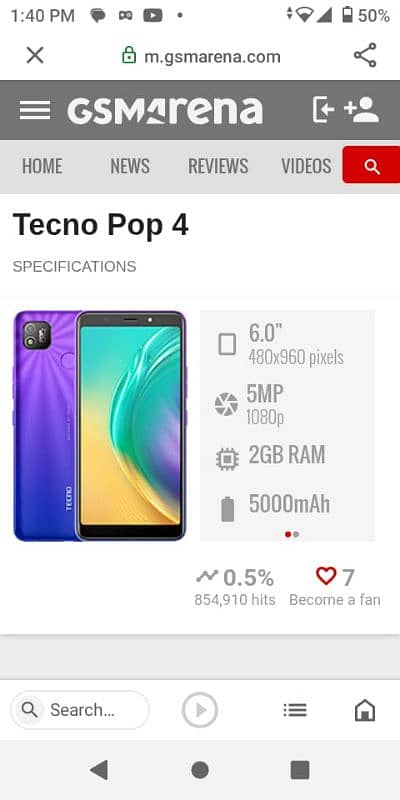 Tecno spark pop 4 2