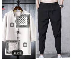 2 pcs Men's Micro interlock graphic Sublimation track suit