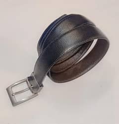 Double Side Leather Belt For Mens