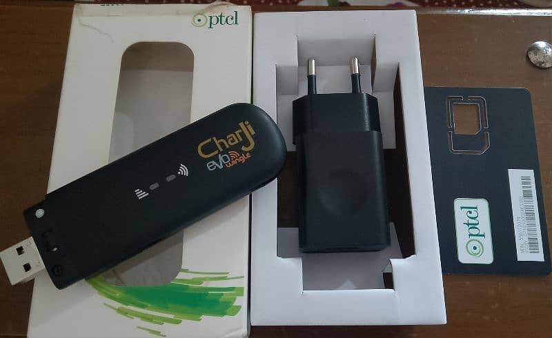 ptcl char ji new with box chager 0