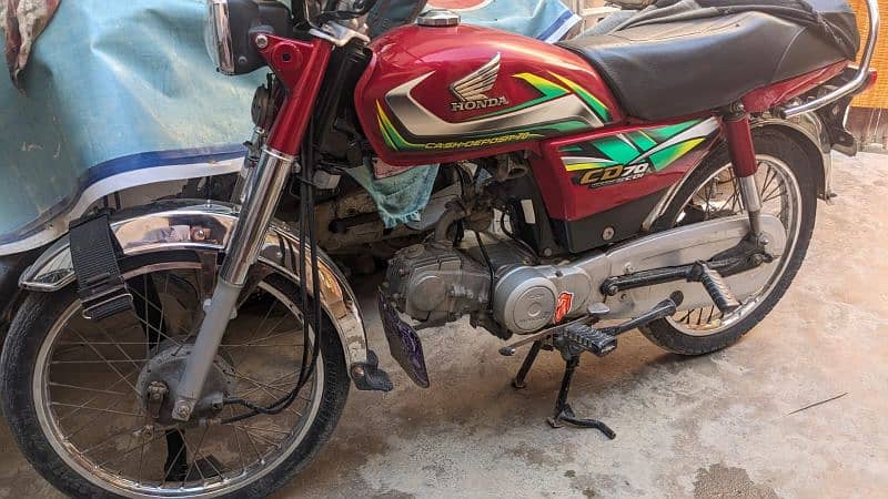 Honda 70 2022 model Karachi number 5