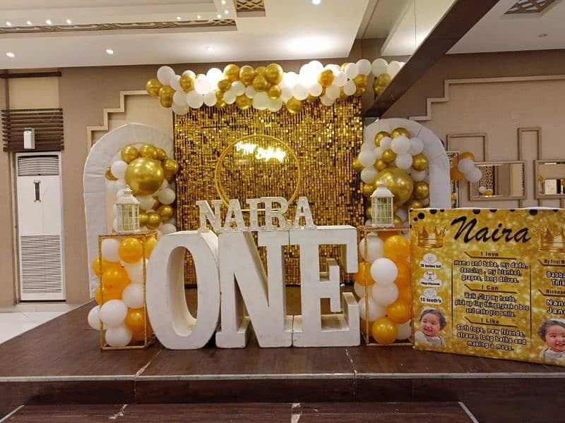 Birthday IFTAR ROZA Balloon decorations Event Planner 0