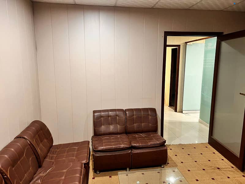 1800 Square Feet Fully Furnished Commercial New Corporate OFFICE FOR RENT GULBERG 3 26