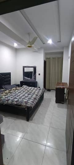 2Bed Luxury fully furnished Apartment For rent On possession flat In B-17 D Block Main markaz