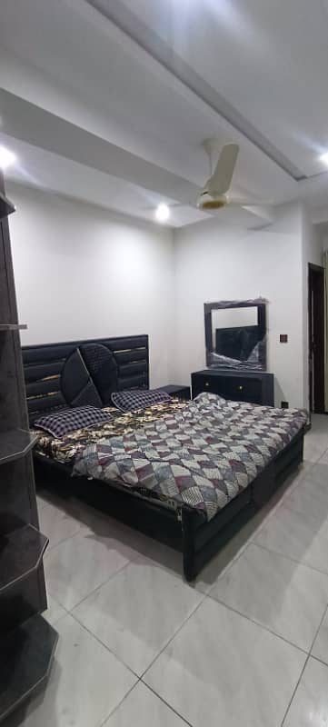 2Bed Luxury fully furnished Apartment For rent On possession flat In B-17 D Block Main markaz 1