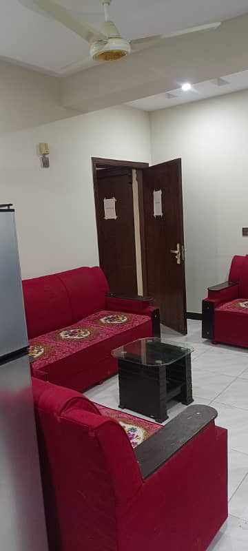 2Bed Luxury fully furnished Apartment For rent On possession flat In B-17 D Block Main markaz 15